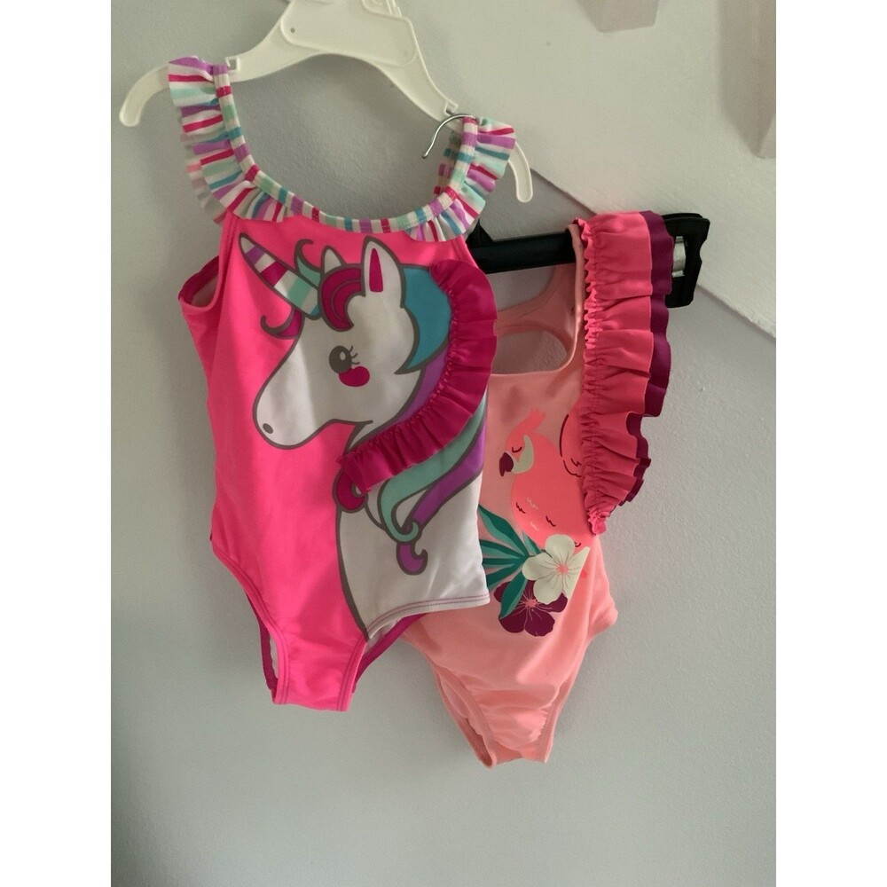 Cat & Jack Girls Toddlers Swimming Bathing Suit Size 2-3 Years Old